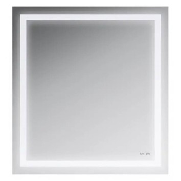 Дзеркало AM.PM GEM M91AMOX0651WG38 з LED-підсвічуванням, 65х70 см