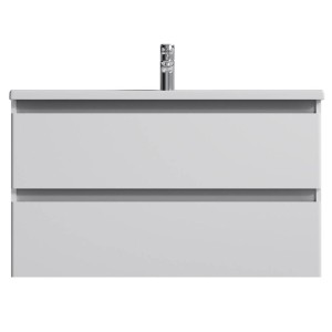 Тумба з раковиною AM.PM X-Joy M85 - FHX1002 - WC1002WG38 підвісна, 100 см, білий глянець