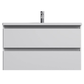 Тумба з раковиною AM.PM X-Joy M85 - FHX1002 - WC1002WG38 підвісна, 100 см, білий глянець