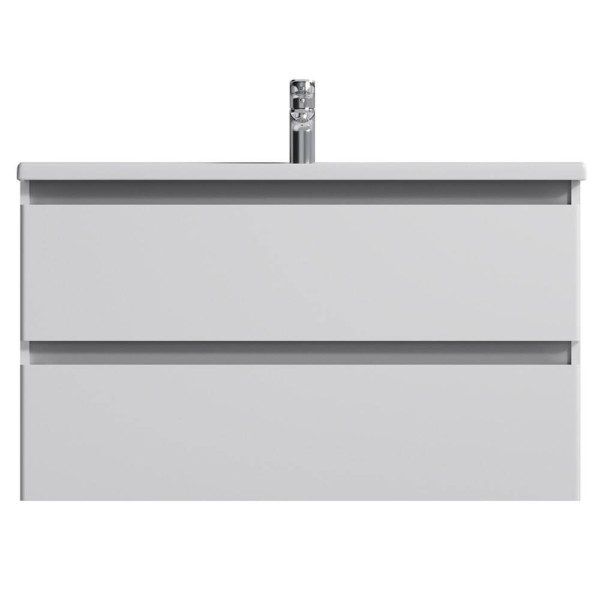 Тумба з раковиною AM.PM X-Joy M85 - FHX1002 - WC1002WG38 підвісна, 100 см, білий глянець