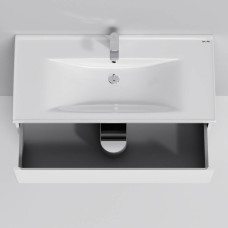 Тумба з раковиною AM.PM X-Joy M85 - FSX1002 - WC1002WG38 підлогова 100 см, білий глянець