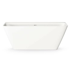 Ванна зі штучного каменю PAA QUADRO VAQUAWAS/00 Silkstone 160х75 см, пристінна, білий мат