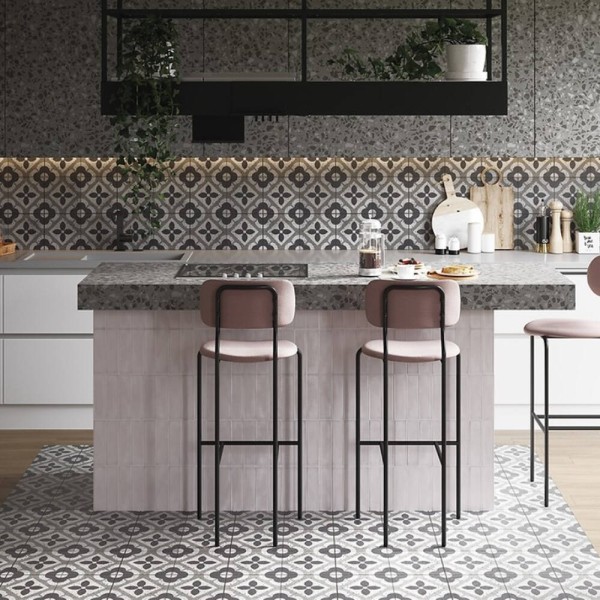 Керамограніт Opoczno Ua Flavio Grey 42x42 см