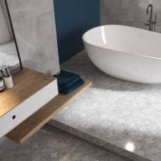 Керамограніт Cerrad Gres Softcement Silver Rect 59,7х119,7 см