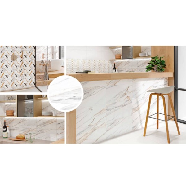Плитка Opoczno Luna Gold Structure Glossy 29,7x60 см
