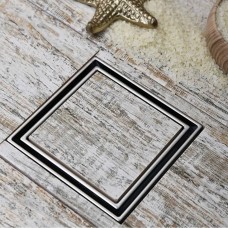 Двокорпусний трап MCH C 425 XL з горизонтальним підключенням DN50, h 113-169мм, під плитку