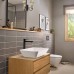 Змішувач для раковини Hansgrohe Rebris E 72591670 240 CoolStart EcoSmart+ чорний матовий