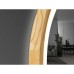 Дзеркало Luxury Wood Perfection Slim з LED підсвіткою, дуб натуральний, сенсорна кнопка-димер, 850х850мм