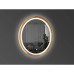 Дзеркало Luxury Wood Perfection Slim з LED підсвіткою, дуб натуральний, сенсорна кнопка-димер, 850х850мм
