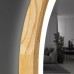 Дзеркало Luxury Wood Perfection Slim з LED підсвіткою, дуб натуральний, сенсорна кнопка-димер, 650х650мм
