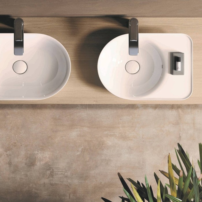 Раковина RAK Ceramics Valet VALCT6400500A 64 см на стільницю, біла матова