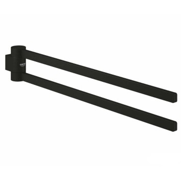 Тримач для рушників Grohe Selection 41219KF0 поворотний , чорний матовий
