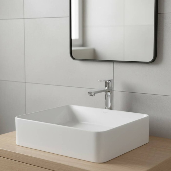 Змішувач для раковини Hansgrohe Rebris S CoolStart EcoSmart+ 72588000 хром
