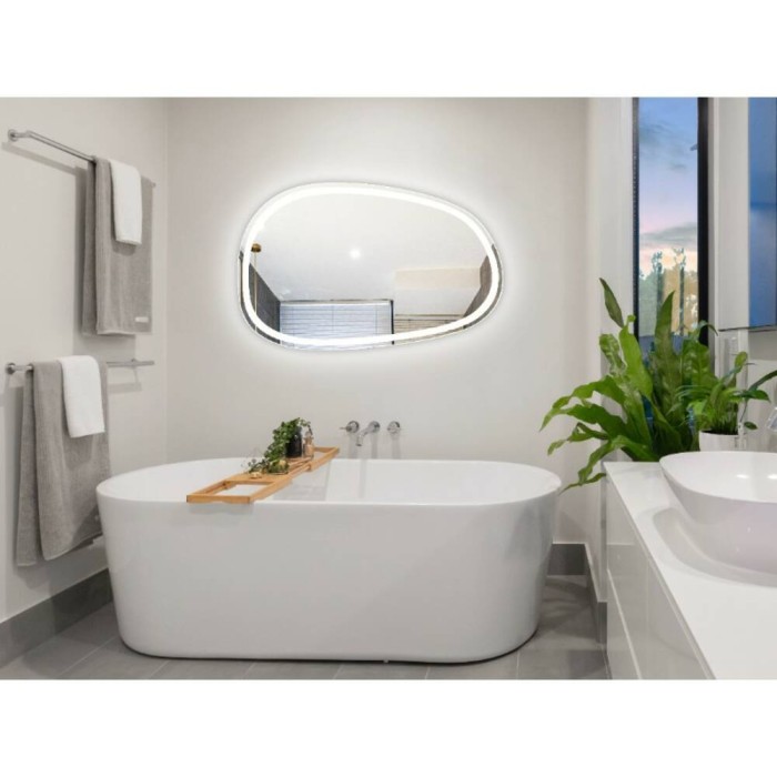 Дзеркало Devit Style 5415100 асиметричне 1000х650, з тачсенсором та LED підсвідкою