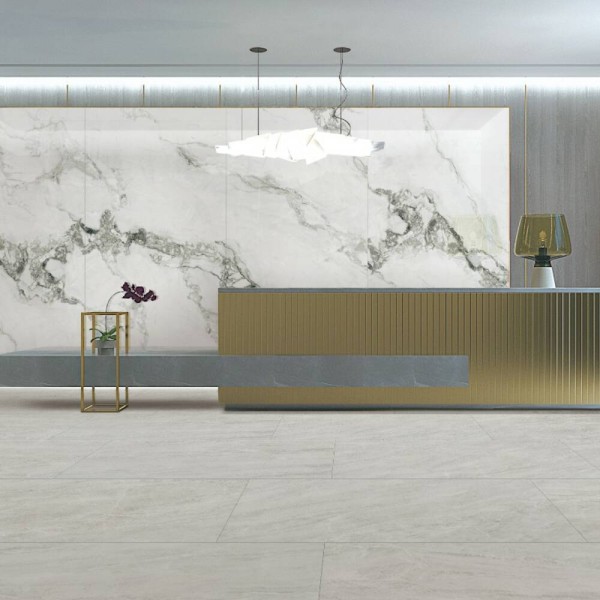 Керамограніт Almera Ceramica-2 Ygb 12279p370 Dream Bianco Matt 120x270 см
