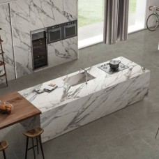 Керамограніт Almera Ceramica-2 Sgvb12279p100m Statuario Soul Lapp 120x270 см