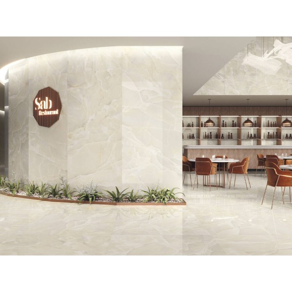 Керамограніт Baldocer Onyx Sable Pulido 120x260 см