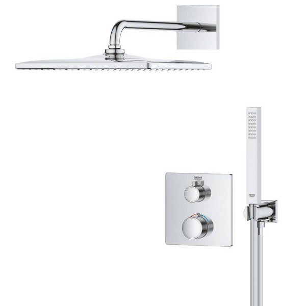 Душова система прихованого монтажу з термостатом Grohe Grohtherm 34870000