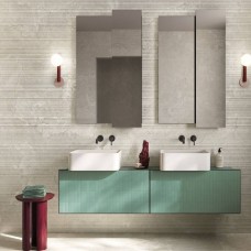 Керамограніт Italgraniti DR01BAR Dorset Bianco Cross Cut Ribbed Sq. 120х60 см