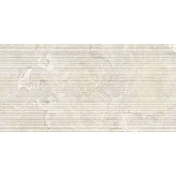 Керамограніт Italgraniti DR01BAR Dorset Bianco Cross Cut Ribbed Sq. 120х60 см