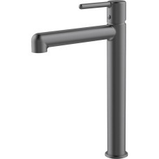 Змішувач для раковини Devit Do It 5050020В високий, колір brushed gun metal