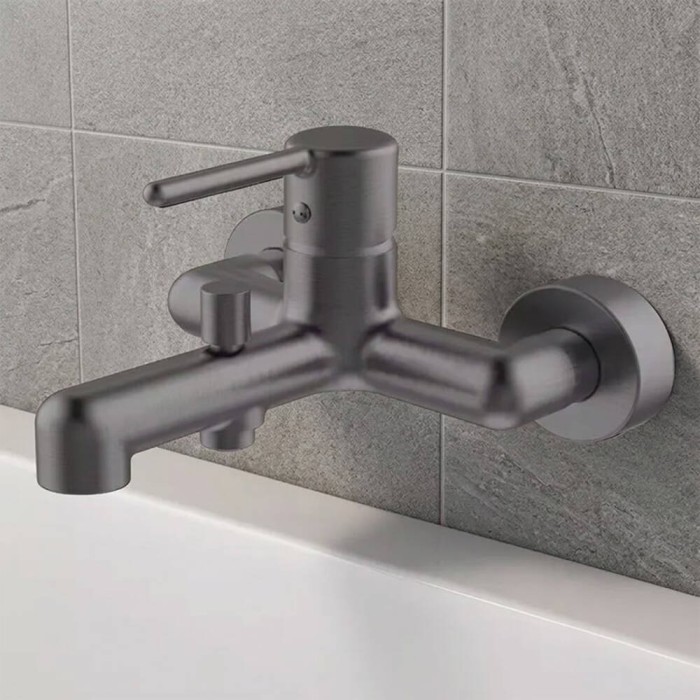 Змішувач для ванни Devit Do It 5050030В, колір brushed gun metal