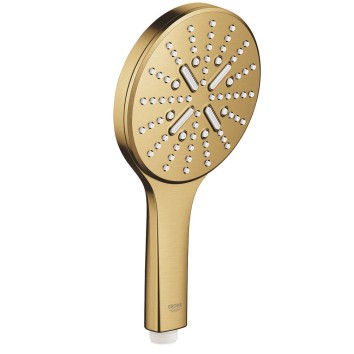 Ручний душ Grohe Rainshower SmartActive 130 26574GN0 3 режими, брашоване золото