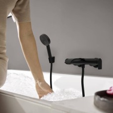 Змішувач для ванни Hansgrohe Vivenis 75420670 чорний матовий