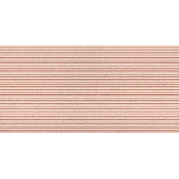 Керамограніт Italgraniti NU12BAR Nuances Rose Ribbed Sq. 60x120 см