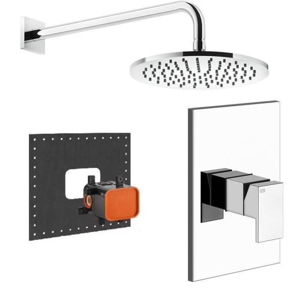 Душова система прихованого монтажу Gessi Rettangolo 44602-031, 44655-031, 59148-031