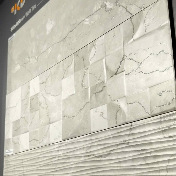 Плитка Ceramica Deseo Ng Cracle Silver Hl Decor 30x90 см