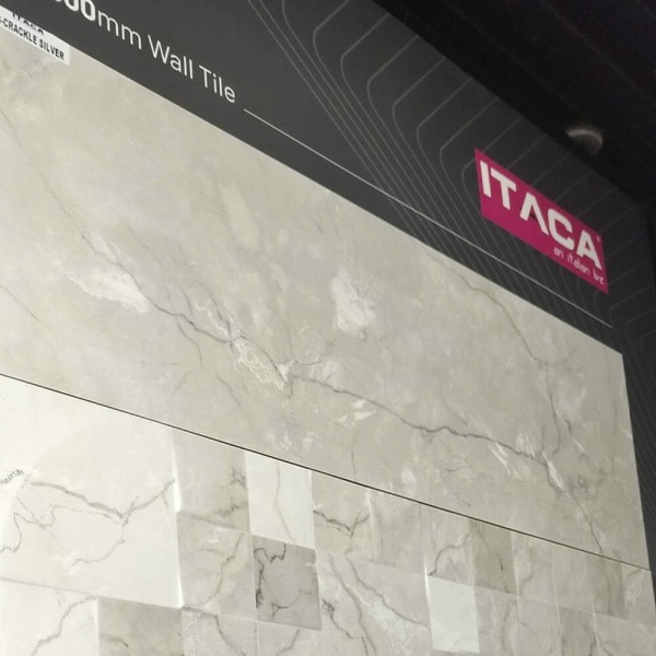 Плитка Ceramica Deseo Ng Cracle Silver 30x90 см