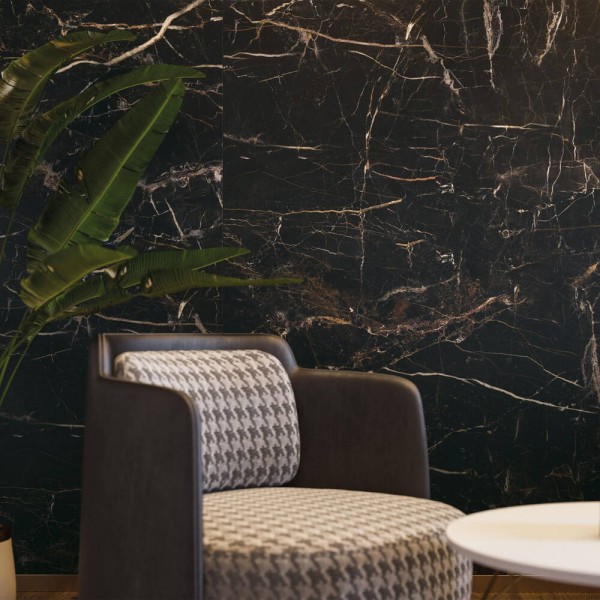 Керамограніт Cerrad Gres Marquina Gold Poler 59,7х119,7 см