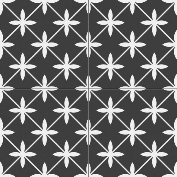 Керамограніт Almera Ceramica (Spain) Pris.Pre. Star Black 45х45 см