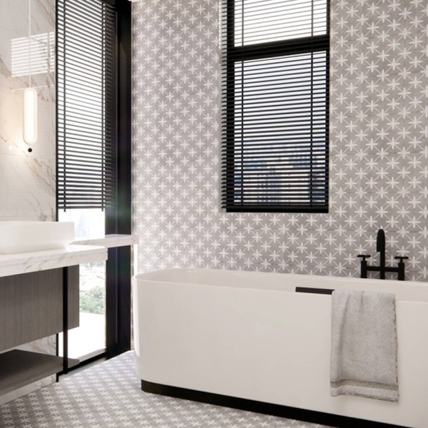 Керамограніт Almera Ceramica (Spain) Pris.Pre. Star Grey 45х45 см
