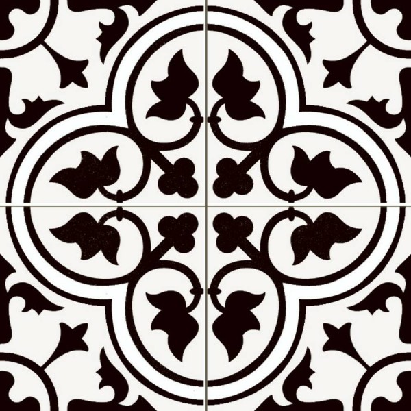 Керамограніт Almera Ceramica (Spain) Pris.Pre.Dover Black 45x45 см