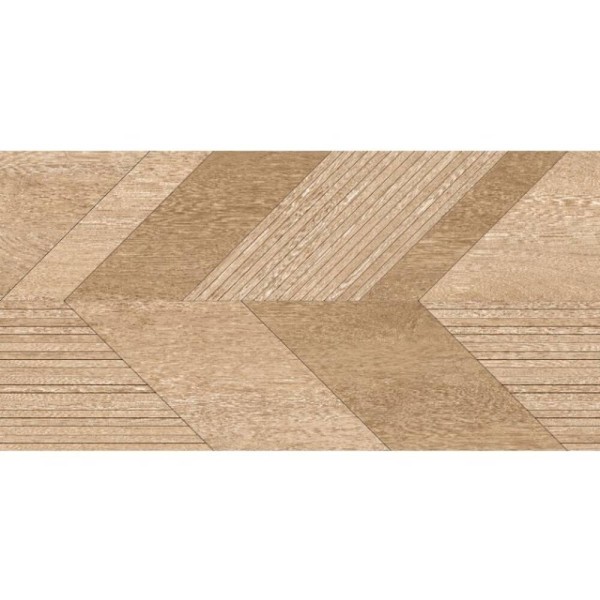 Керамограніт Almera Ceramica (Spain) Couvet Wood Art Deco 75x150 см