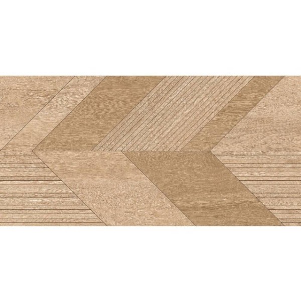 Керамограніт Almera Ceramica (Spain) Couvet Wood Art Deco 75x150 см