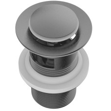 Донний клапан для раковини Devit Do It 01051010 click-clack, gun metal