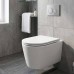 Унітаз підвісний Devit Style 320150 безобідковий Vortex Flush з кришкою soft close