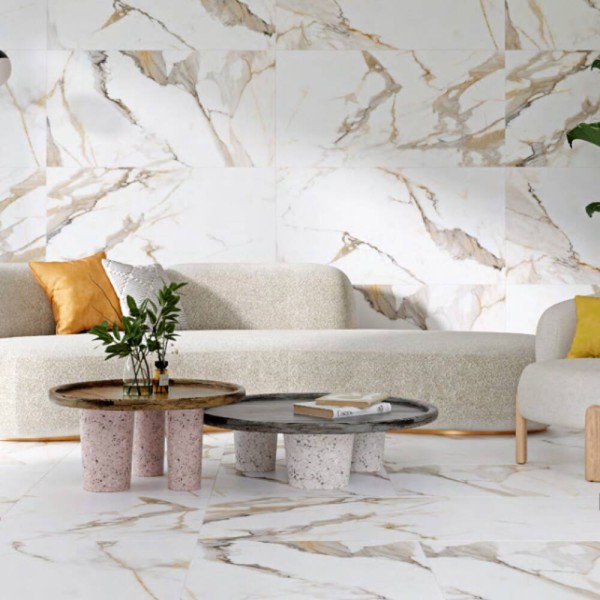 Керамограніт Cersanit Dorado White Satin Rect 59.8x119.8 см