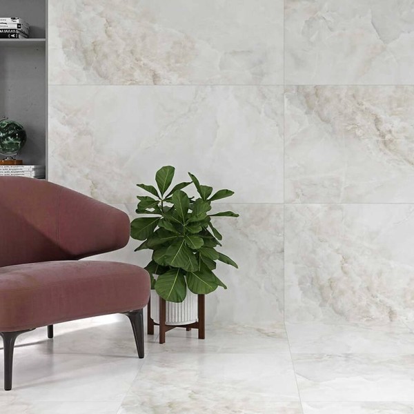 Керамограніт Cersanit Randy Cream Satin Rect 59,8x59,8 см