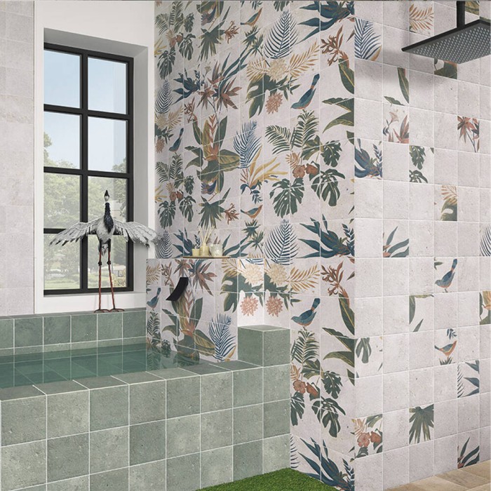 Керамограніт Mainzu White Bali Stone 20х20 см