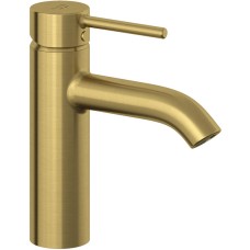 Змішувач для раковини Kludi Bozz 38288N076 з донним клапаном PUSH-OPEN, брашоване золото