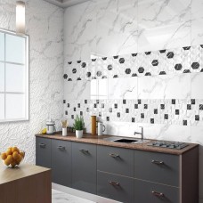 Плитка Ceramica Deseo Carrara Dome Decor 30x90см