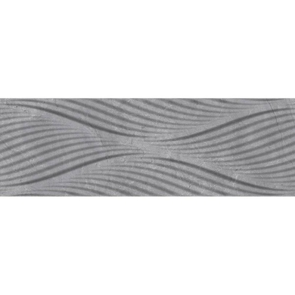 Плитка Ceramica Deseo Delight Grey Decor 30x90см