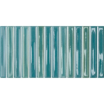 Плитка WOW Colour Notes 133160 CN Bars Azur 12,5х25 см