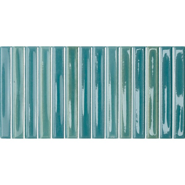 Плитка WOW Colour Notes 133160 CN Bars Azur 12,5х25 см