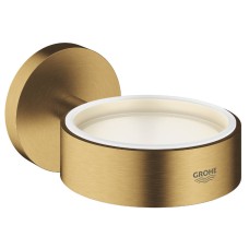 Тримач для склянки чи мильниці Grohe Essentials 40369GN1 брашоване золото