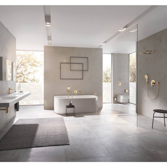 Щітка для унітаза Grohe Essentials 40374DL1 теплий захід (брашоване рожеве золото)